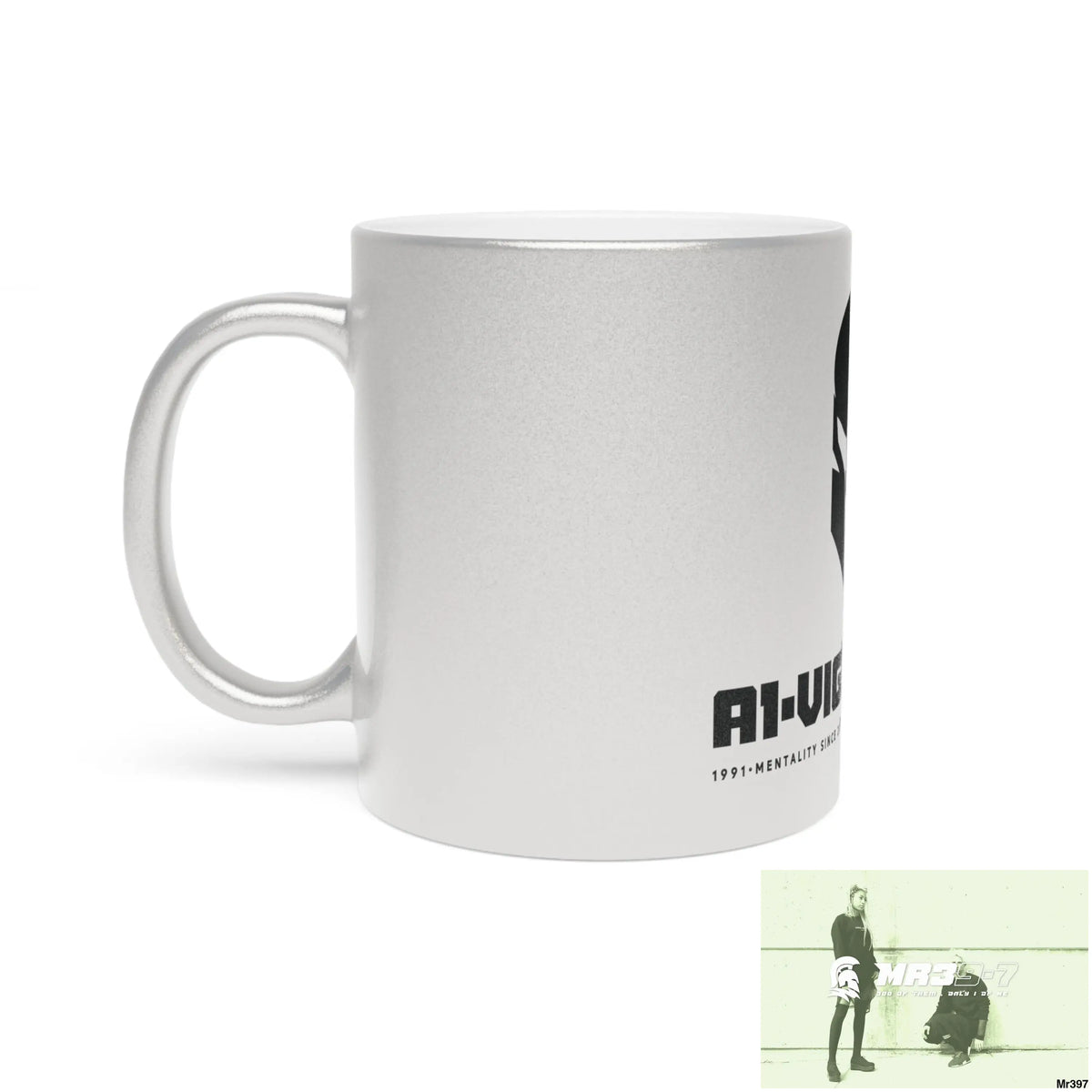 A1-Vigilante Sparta Metallic Mug (Silver\Gold) Mug