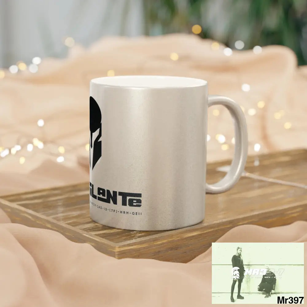 A1-Vigilante Sparta Metallic Mug (Silver\Gold) Mug