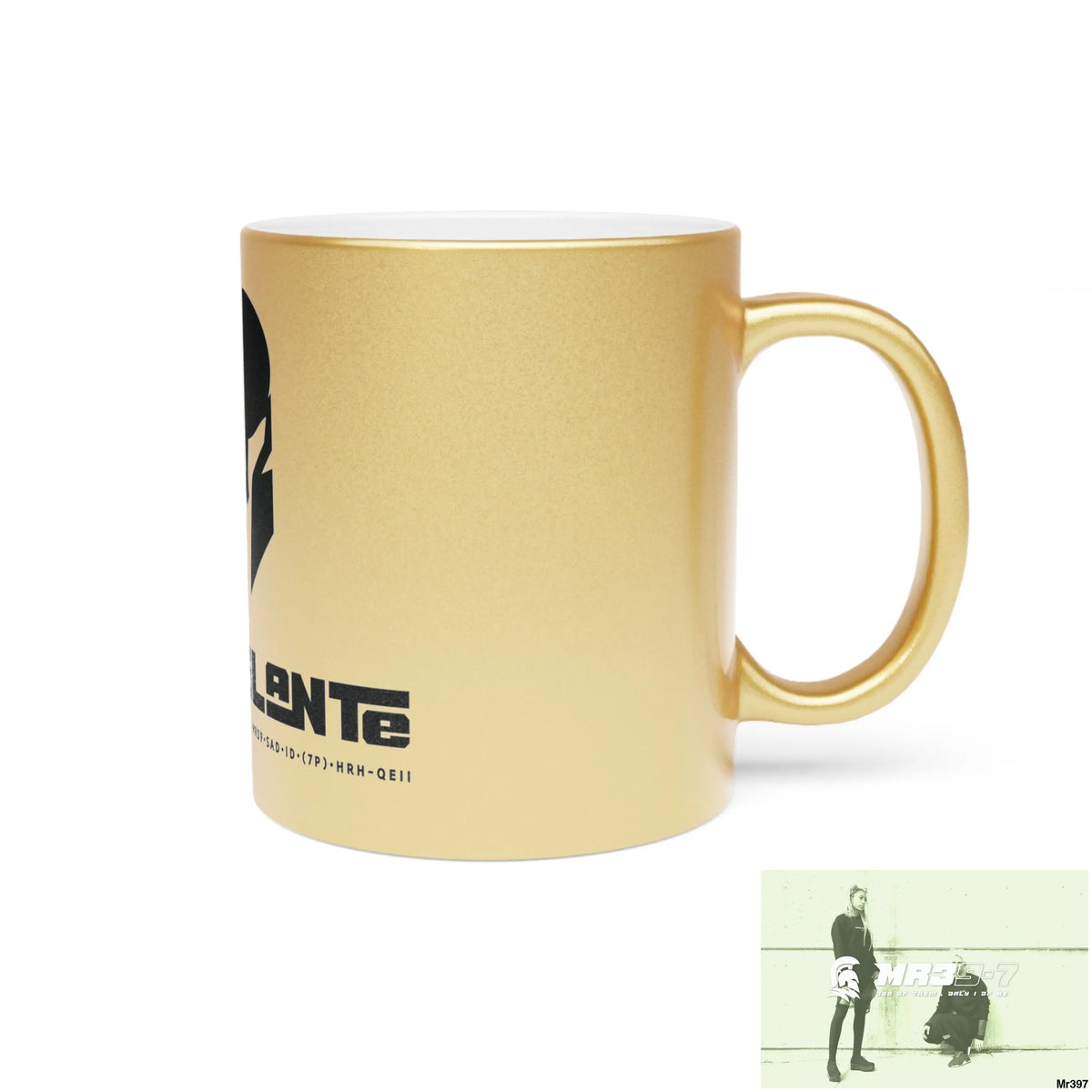 A1-Vigilante Sparta Metallic Mug (Silver\Gold) Mug