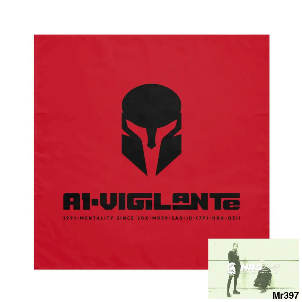 A1-Vigilante Sparta Napkins 4-piece set / White / 19’’ × 19’’ Accessories