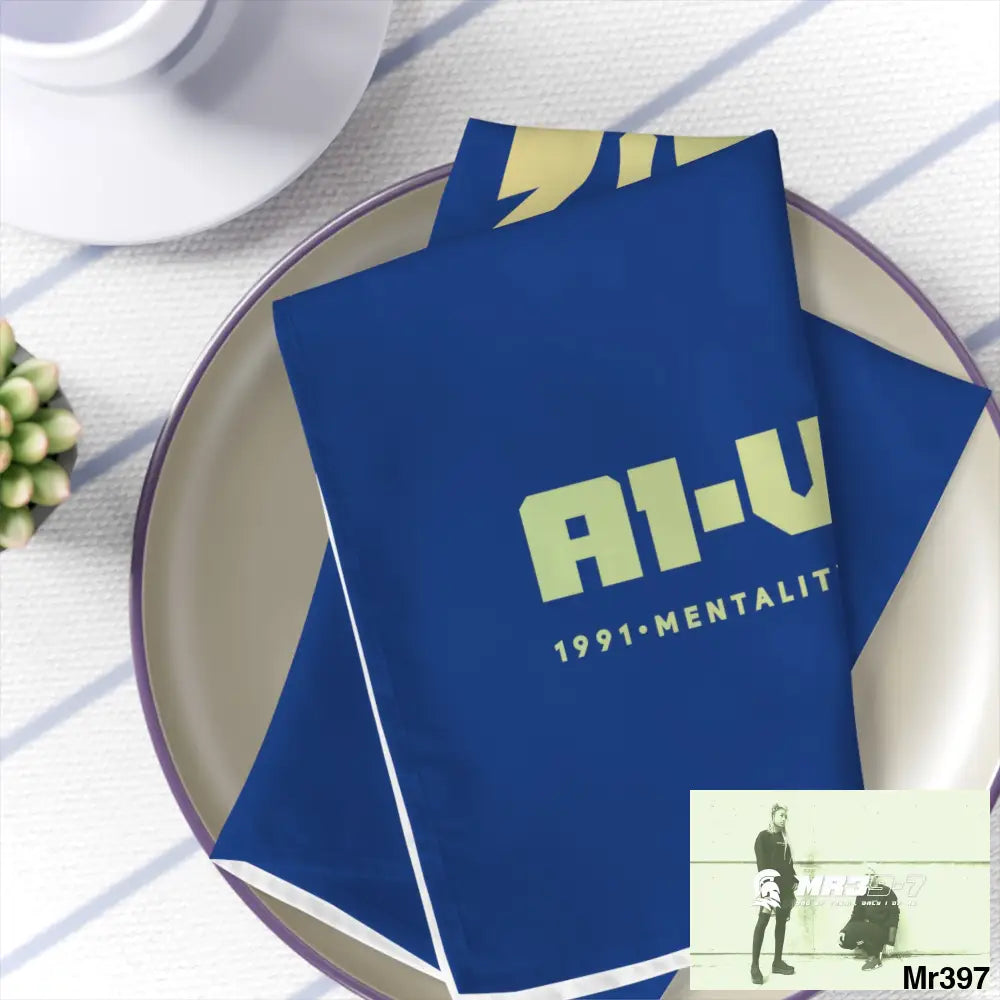 A1-Vigilante Sparta Napkins 4-piece set / White / 19’’ × 19’’ Accessories