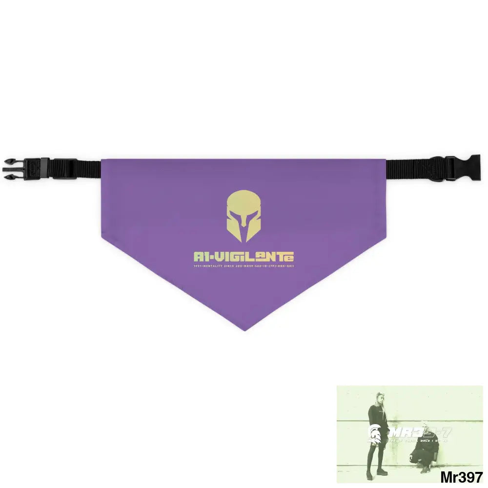 A1-Vigilante-Sparta Pet Bandana Collar L Pets
