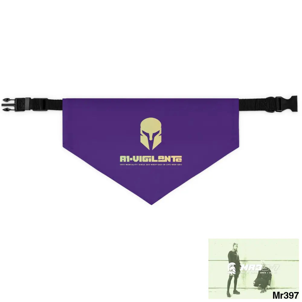 A1-Vigilante-Sparta Pet Bandana Collar L Pets
