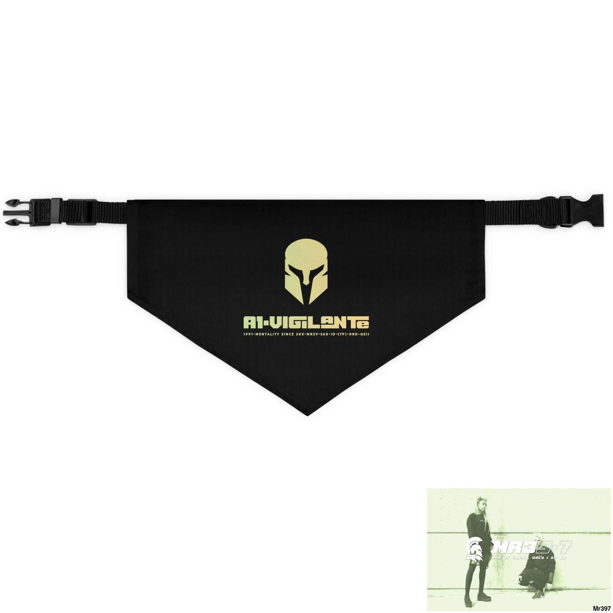 A1-Vigilante-Sparta Pet Bandana Collar L Pets