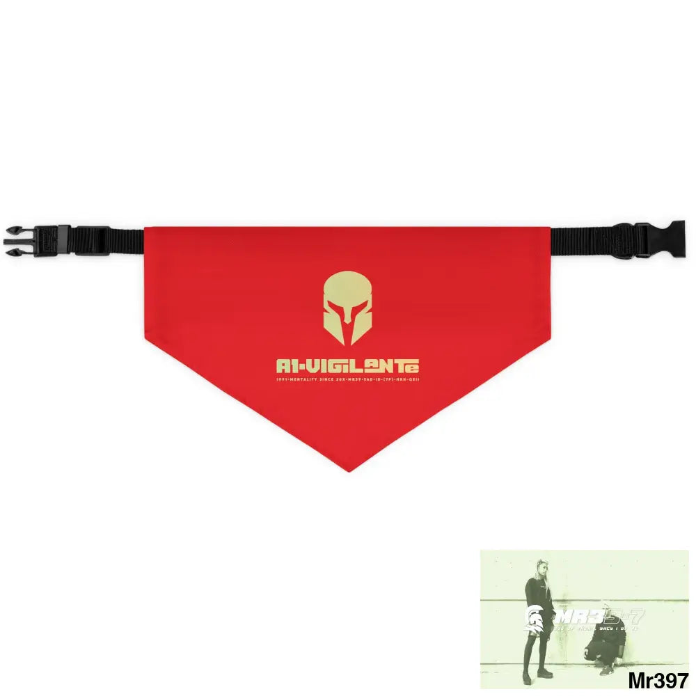 A1-Vigilante-Sparta Pet Bandana Collar L Pets