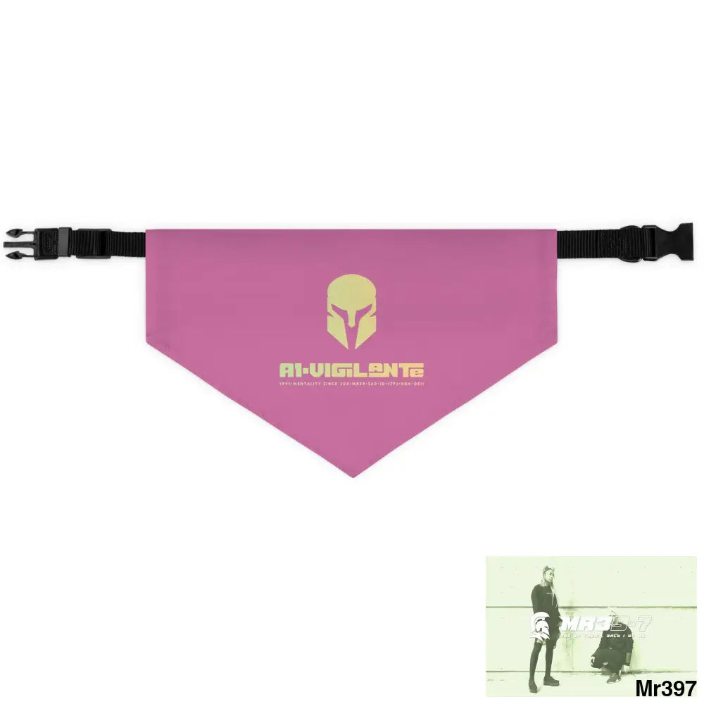 A1-Vigilante-Sparta Pet Bandana Collar L Pets