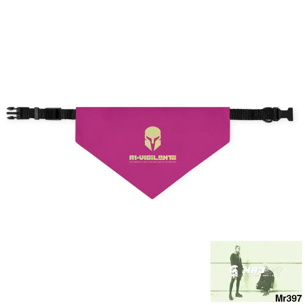 A1-Vigilante-Sparta Pet Bandana Collar M Pets