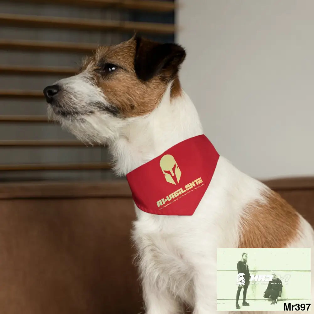A1-Vigilante-Sparta Pet Bandana Collar Pets