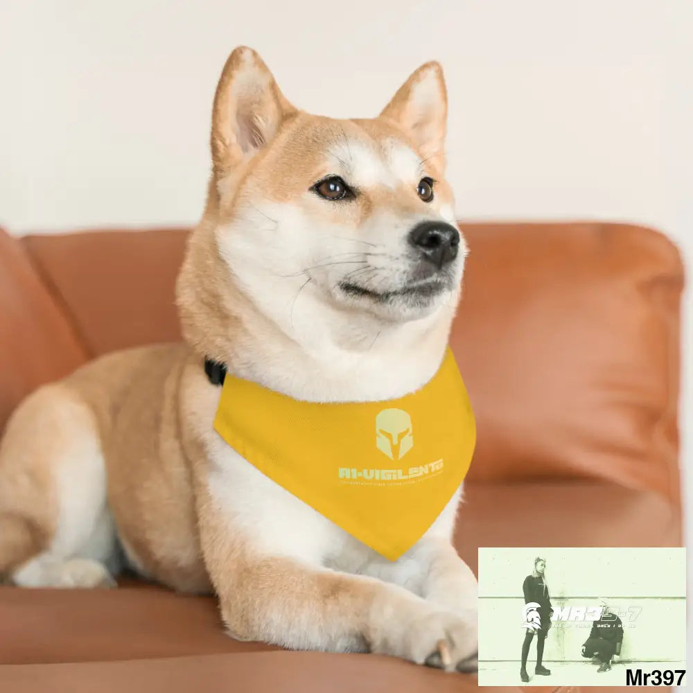 A1-Vigilante-Sparta Pet Bandana Collar Pets