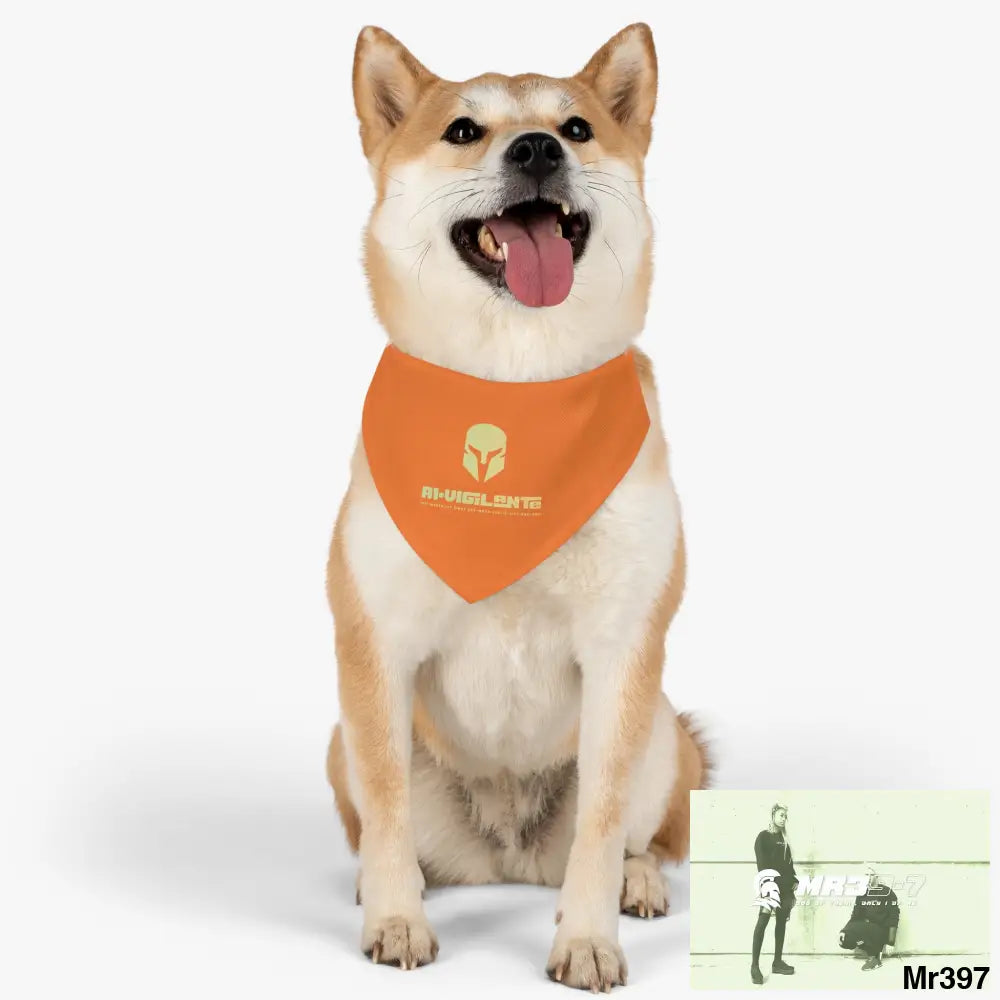 A1-Vigilante-Sparta Pet Bandana Collar Pets