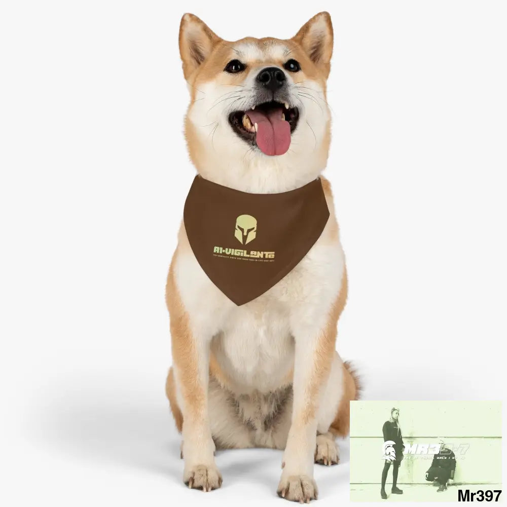 A1-Vigilante-Sparta Pet Bandana Collar Pets