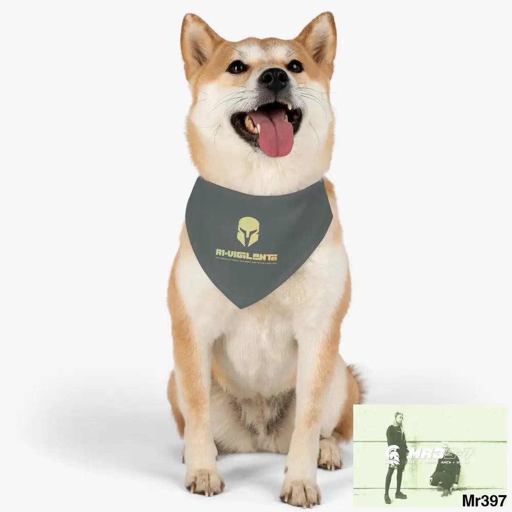 A1-Vigilante-Sparta Pet Bandana Collar Pets