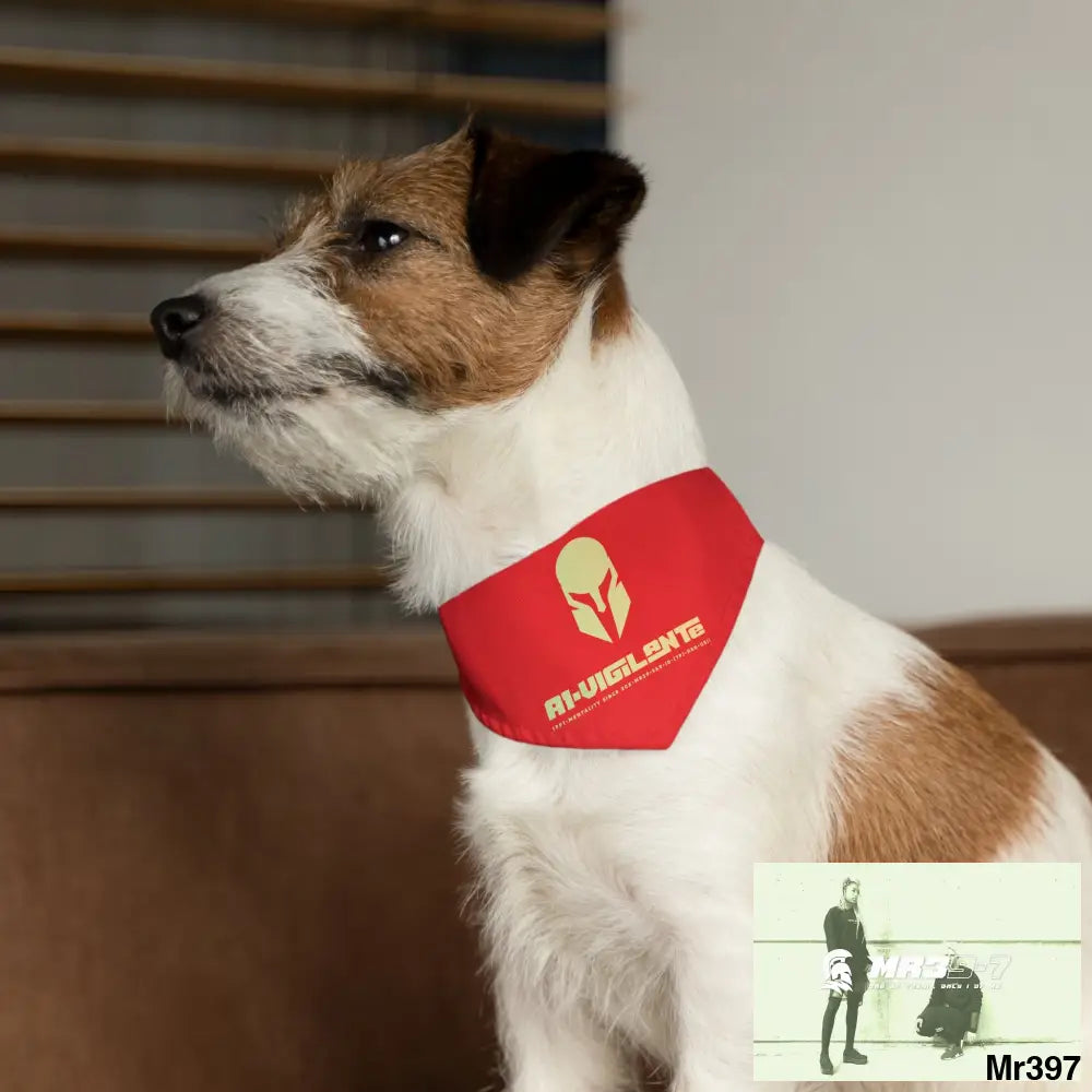 A1-Vigilante-Sparta Pet Bandana Collar Pets