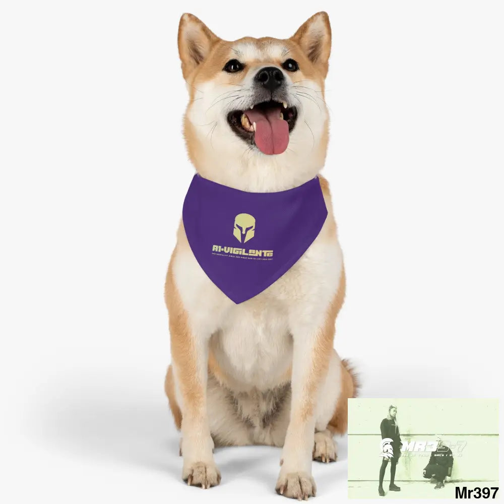 A1-Vigilante-Sparta Pet Bandana Collar Pets
