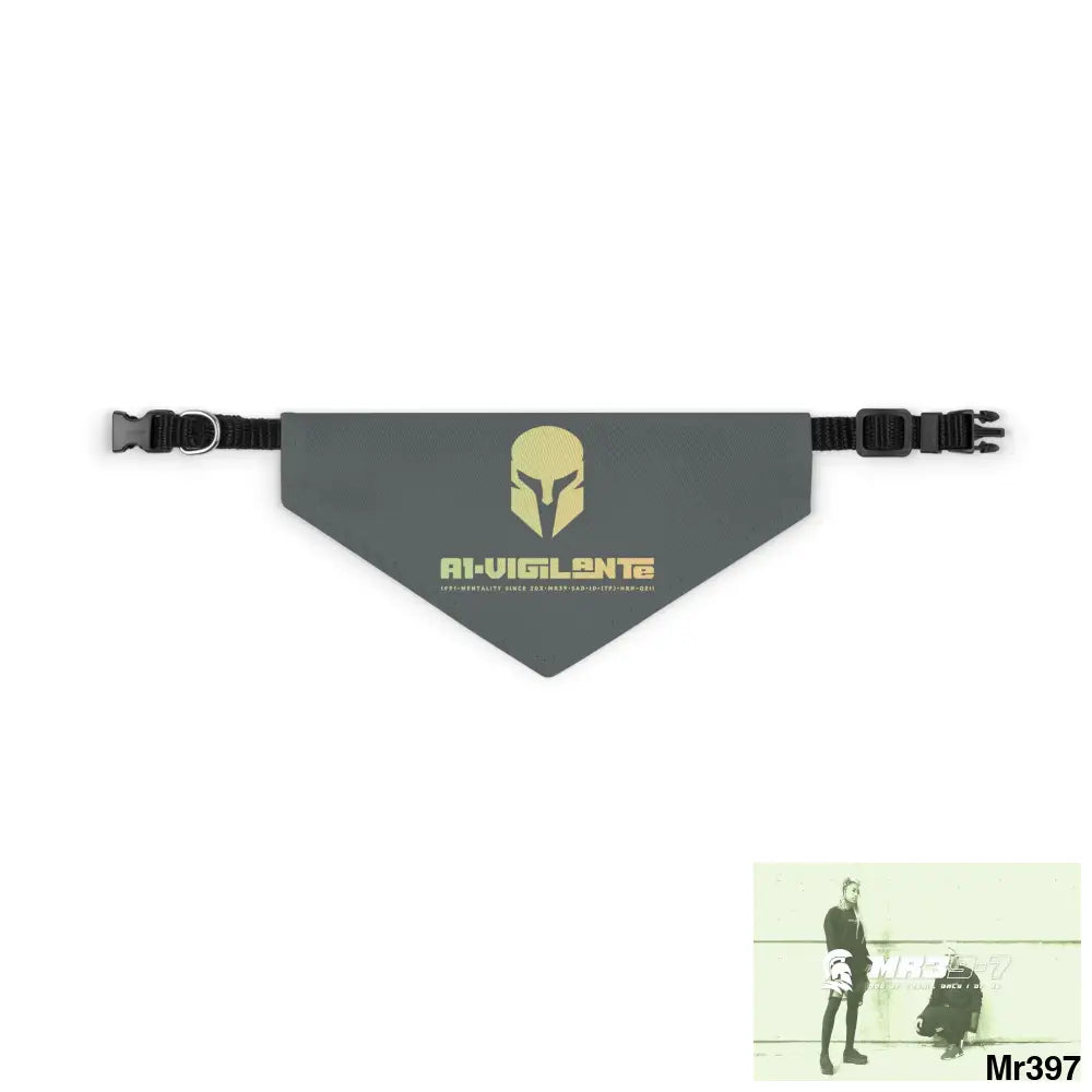 A1-Vigilante-Sparta Pet Bandana Collar S Pets