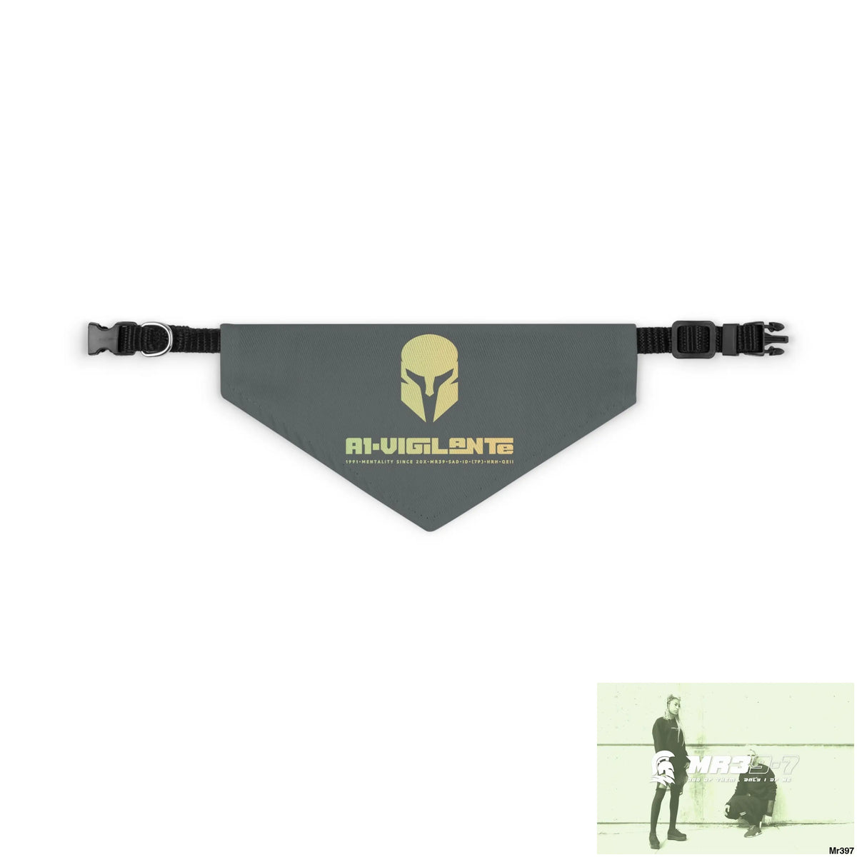 A1-Vigilante-Sparta Pet Bandana Collar S Pets