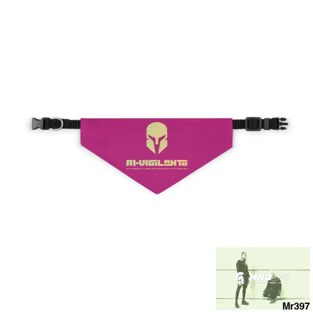A1-Vigilante-Sparta Pet Bandana Collar S Pets