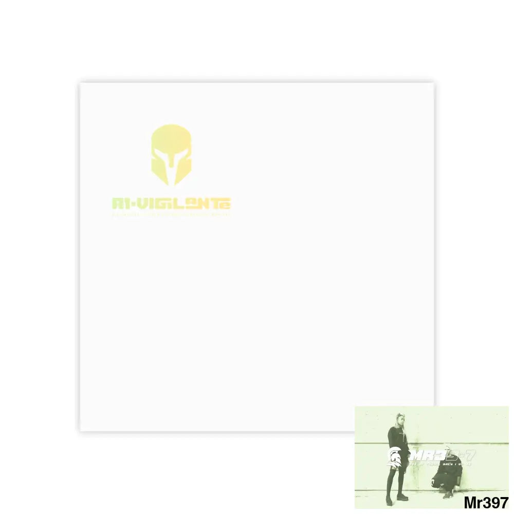 A1-Vigilante Sparta Post-it® Note Pads 4’’ x 4’’ / White Paper products