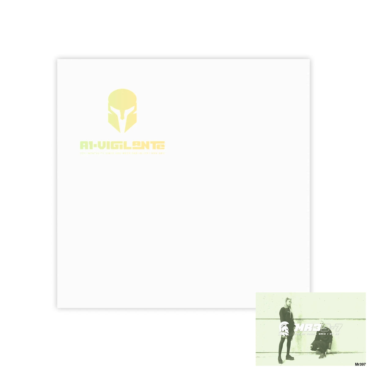 A1-Vigilante Sparta Post-it® Note Pads 4’’ x 4’’ / White Paper products
