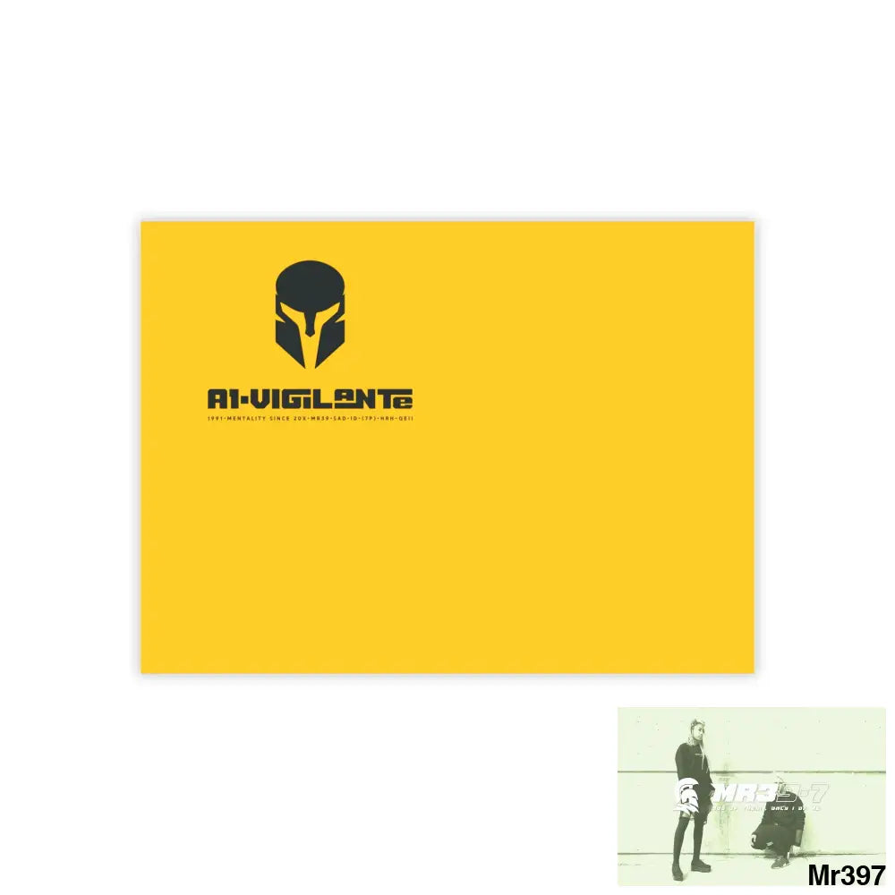 A1 - Vigilante Sparta Post-it® Note Pads 8’’ x 6’’ / White Paper products