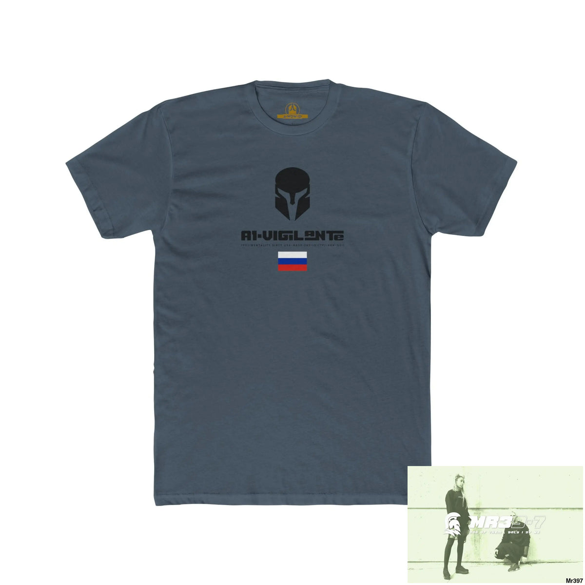 A1-Vigilante Sparta (Russian Mentality from ?) My Life My Deaths 2001-2024 Their Plans,failed.Tactical GB Men’s Cotton