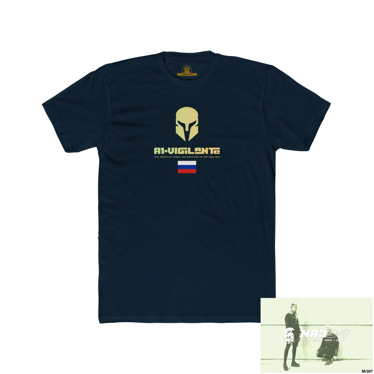 A1-Vigilante Sparta (Russian Mentality from ?) My Life My Deaths 2001-2024 Their Plans,failed.Tactical GB Men’s Cotton
