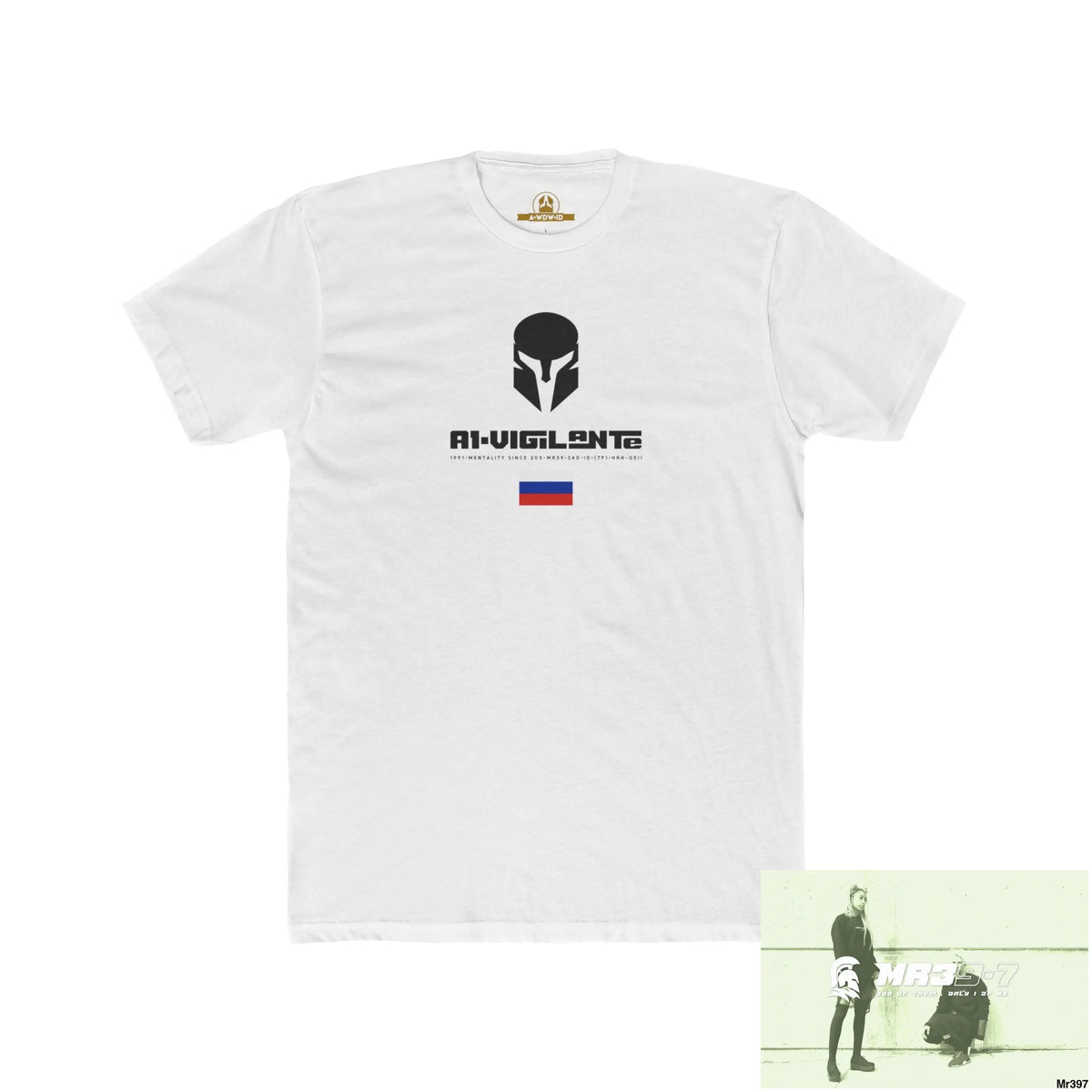 A1-Vigilante Sparta (Russian Mentality from ?) My Life My Deaths 2001-2024 Their Plans,failed.Tactical GB Men’s Cotton