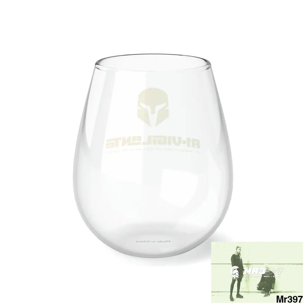 A1-Vigilante Sparta Stemless Wine Glass 11.75oz 11.75oz Mug