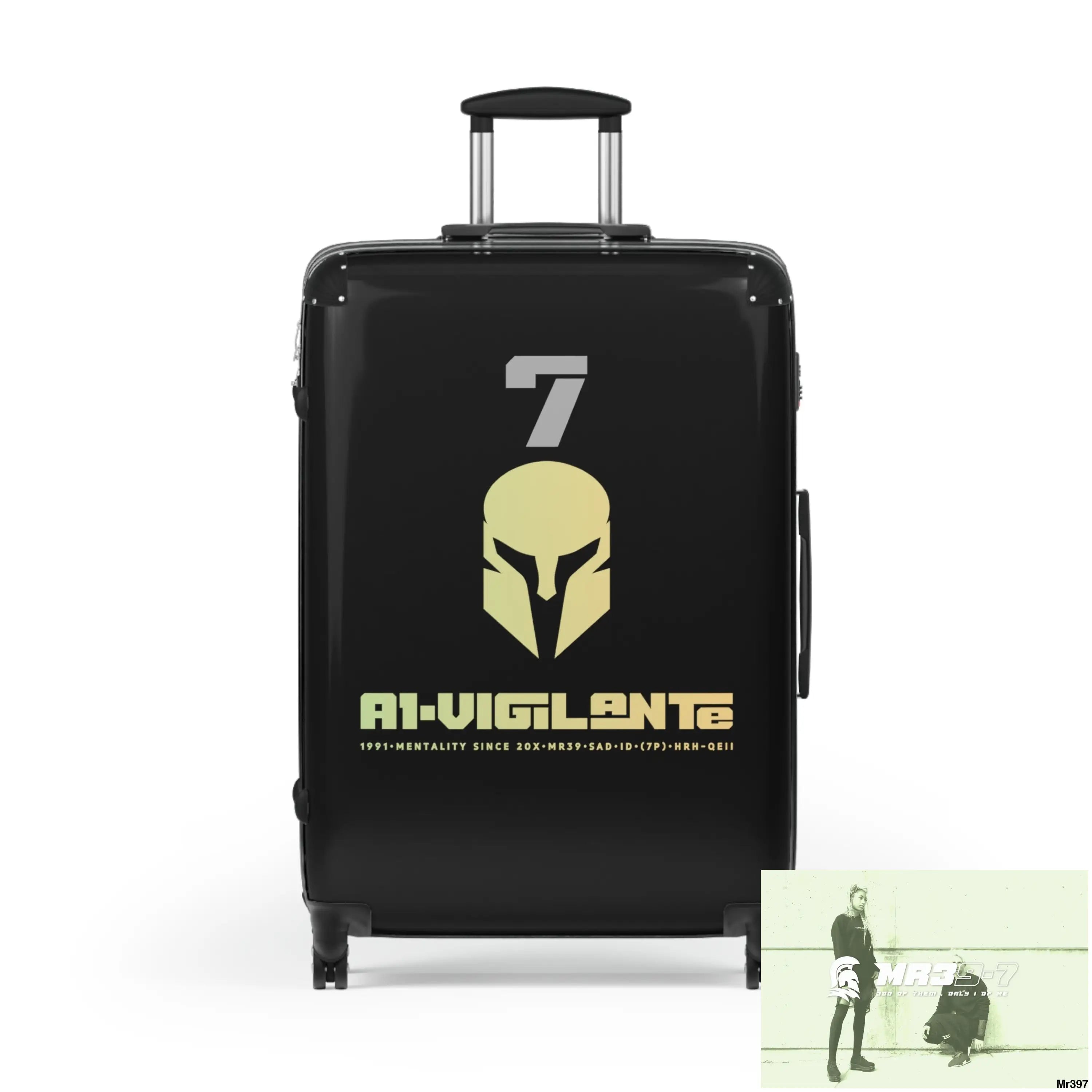A1-Vigilante Sparta Suitcase Bags