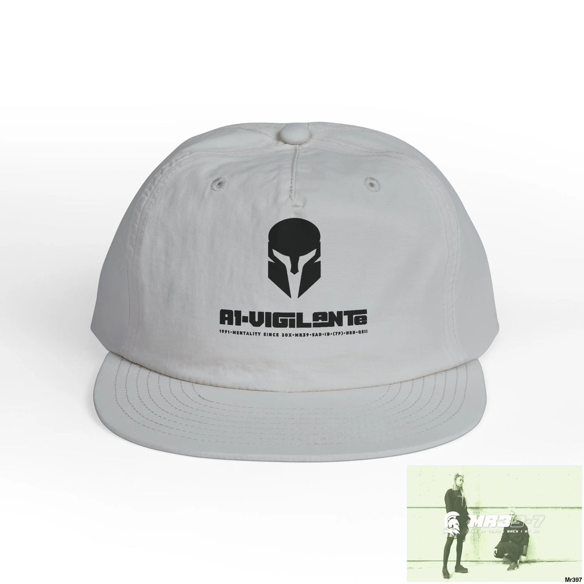 A1 Vigilante Sparta Surf Cap - Beach Vibes Summer Accessory Surfing Gift Casual Wear Outdoor Cap Smoke / One size Hats