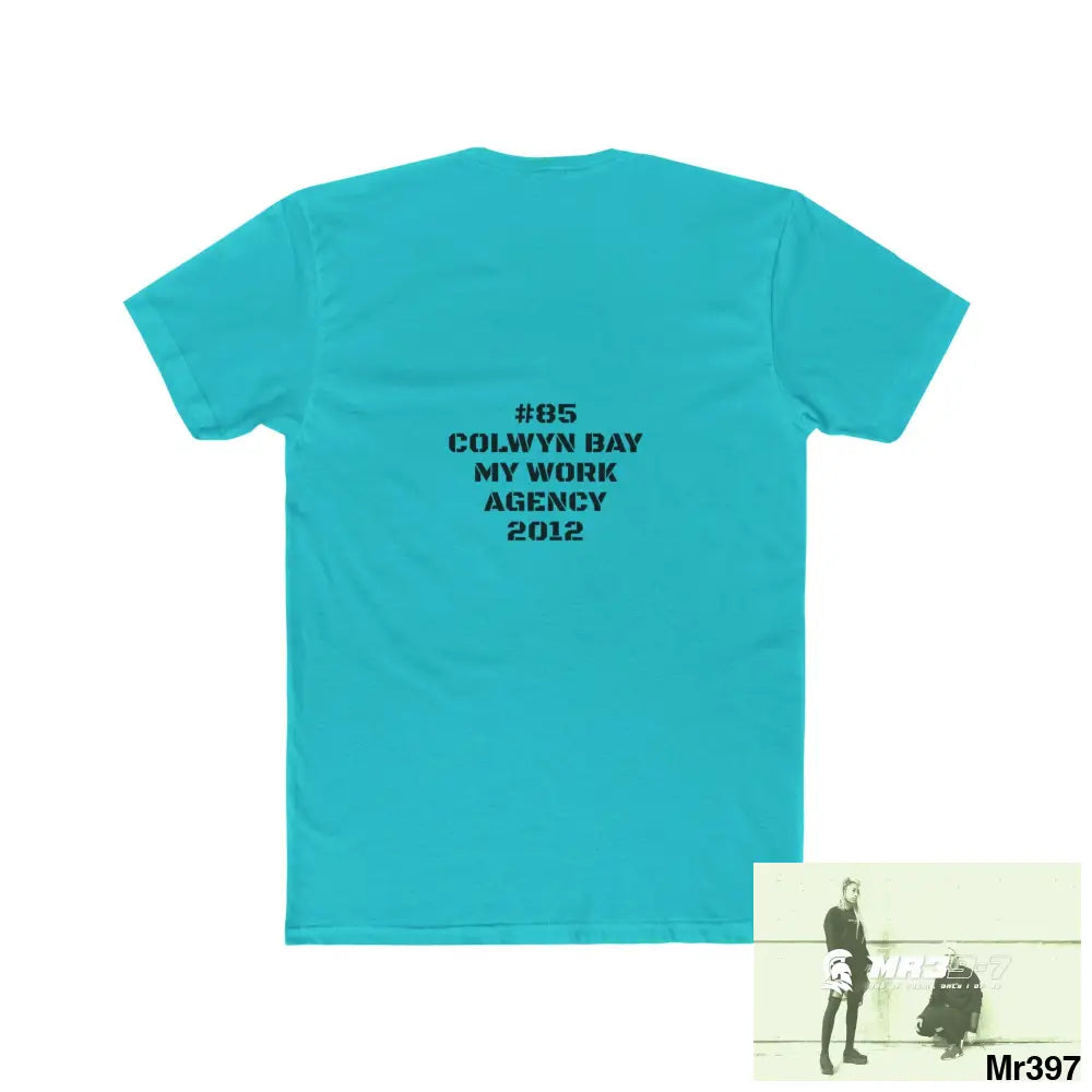 A1-Vigilante Sparta Tactical GB 2012 My Work Colwyn Bay to and from there Men’s Cotton Crew Tee T-Shirt