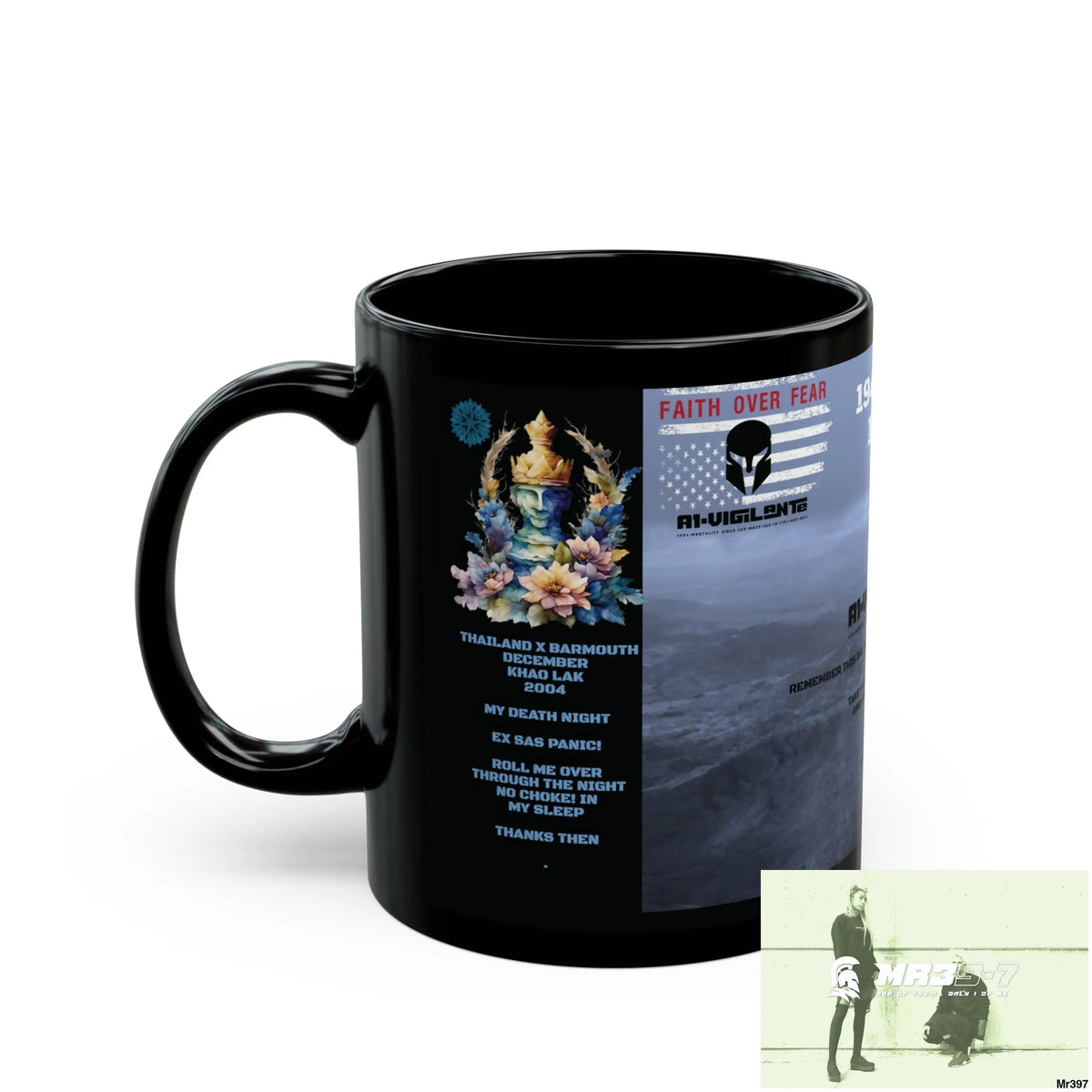 A1-Vigilante Sparta Tactical SAS Roll over Death night 04/ 20X Strike B Done MT Snowdon 11oz Black Mug GB / Thailand/