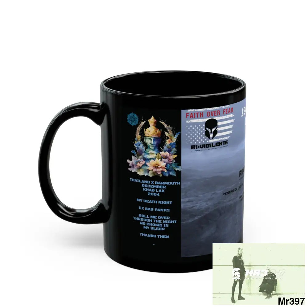 A1-Vigilante Sparta Tactical SAS Roll over Death night 04/ 20X Strike B Done MT Snowdon 11oz Black Mug GB / Thailand/