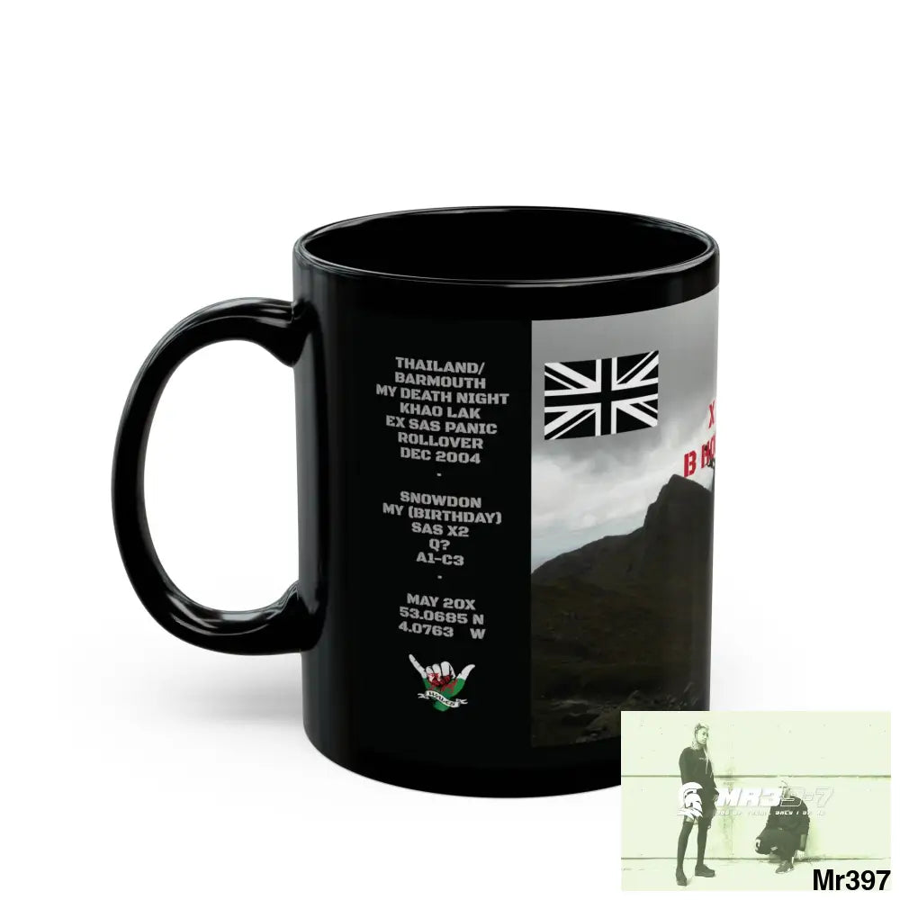 A1-Vigilante Sparta Tactical SAS Roll over Death night 04/ 20X Strike B Done MT Snowdon 11oz Black Mug GB / Thailand/