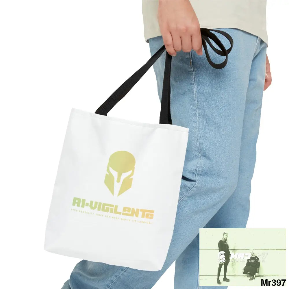 A1- Vigilante Sparta Tote Bag (AOP) Bags