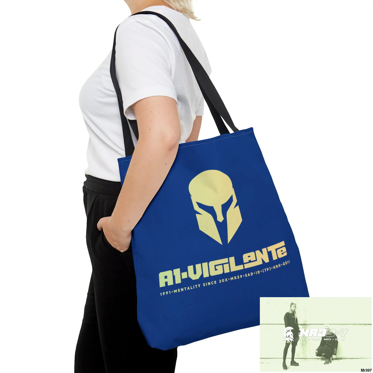 A1- Vigilante Sparta Tote Bag (AOP) Bags