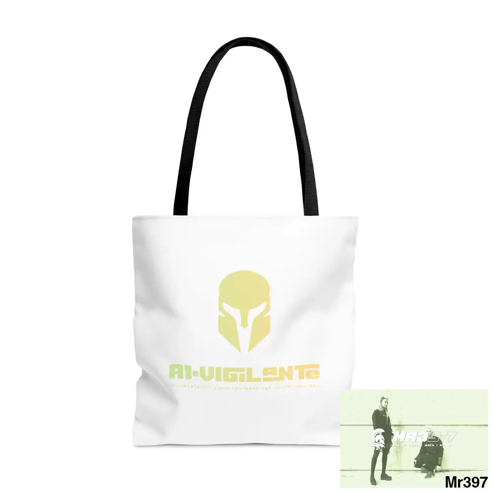 A1- Vigilante Sparta Tote Bag (AOP) Large Bags