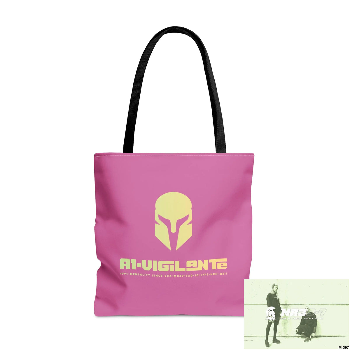 A1- Vigilante Sparta Tote Bag (AOP) Large Bags