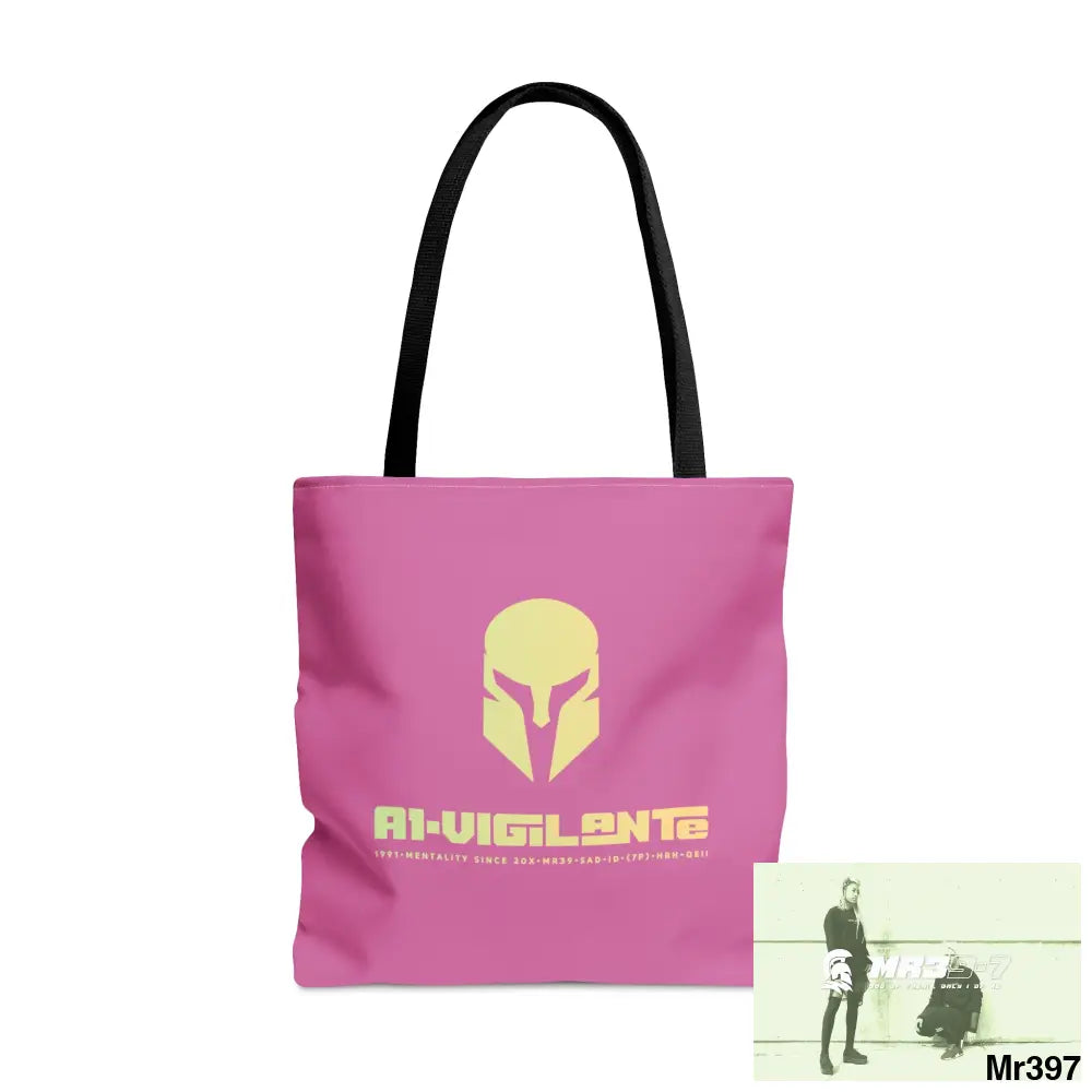 A1- Vigilante Sparta Tote Bag (AOP) Large Bags