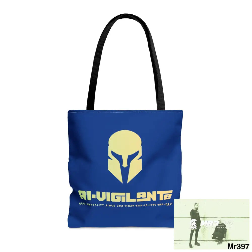A1- Vigilante Sparta Tote Bag (AOP) Medium Bags