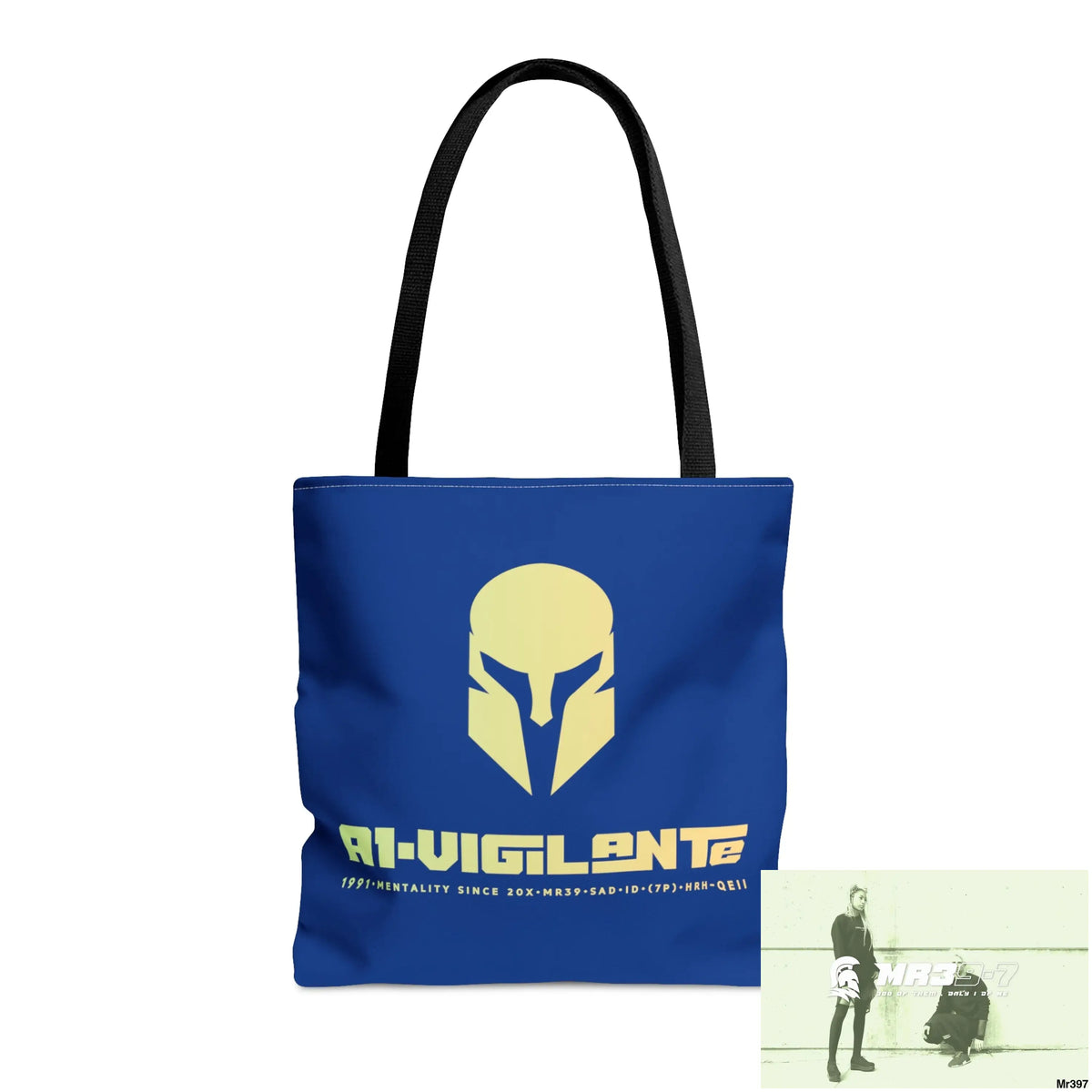 A1- Vigilante Sparta Tote Bag (AOP) Medium Bags