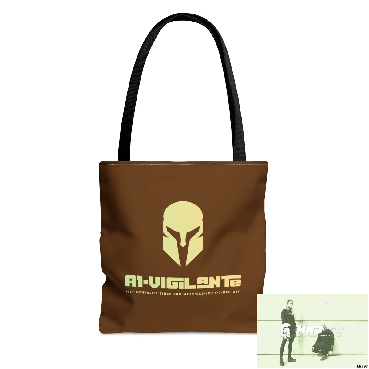 A1- Vigilante Sparta Tote Bag (AOP) Small Bags