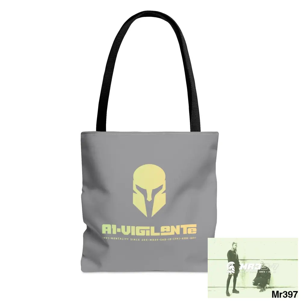 A1- Vigilante Sparta Tote Bag (AOP) Small Bags