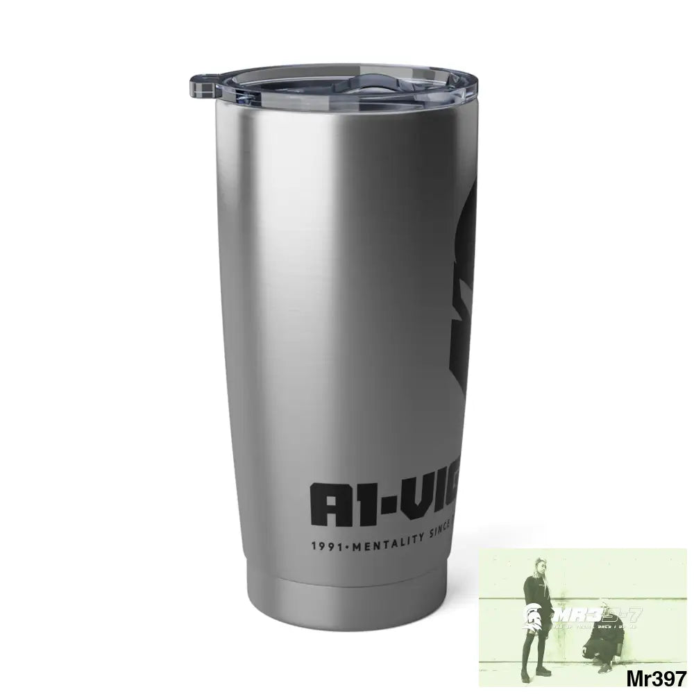 A1 Vigilante Sparta Vagabond 20oz Tumbler 20oz / Silver Mug