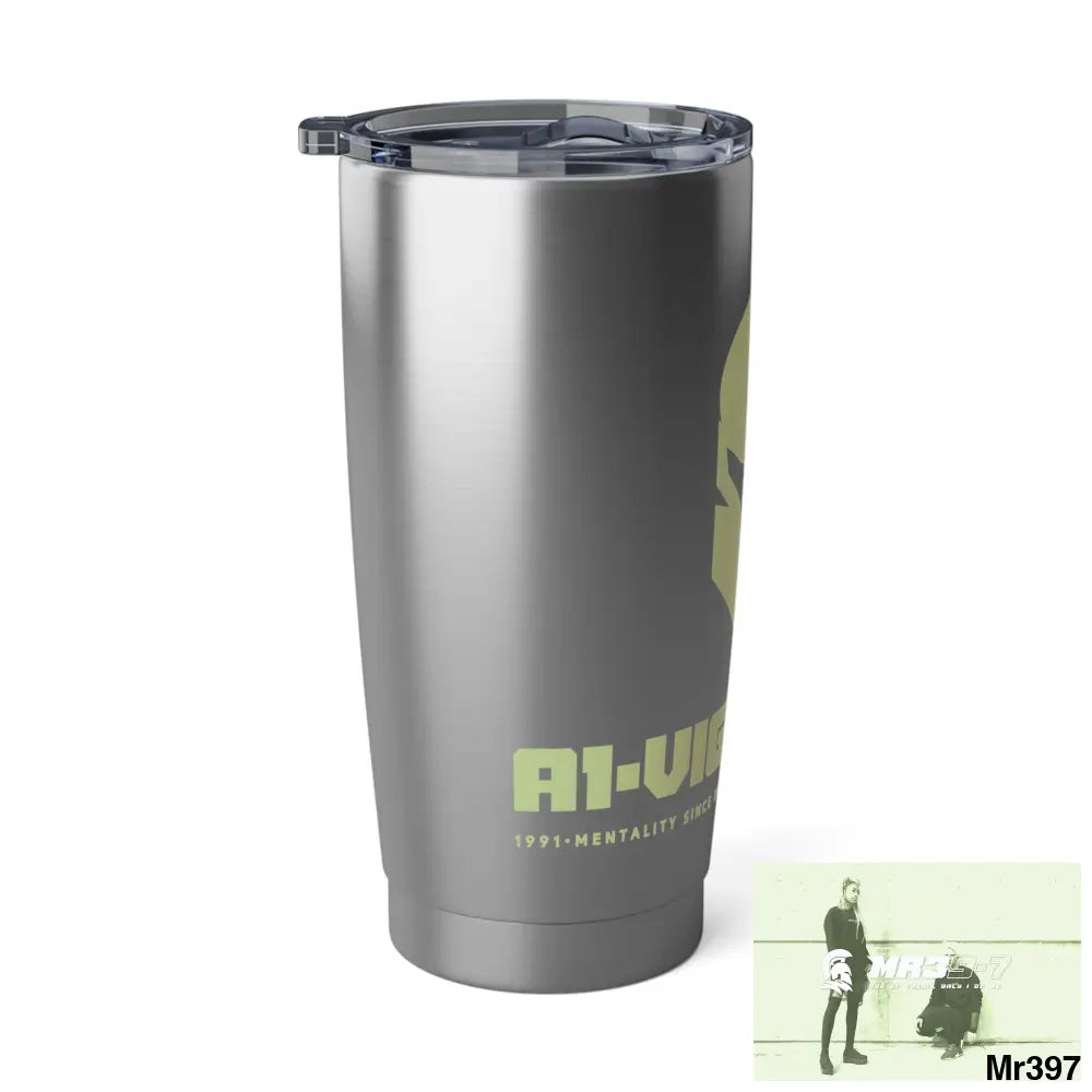 A1 Vigilante Sparta Vagabond 20oz Tumbler 20oz / Silver Mug