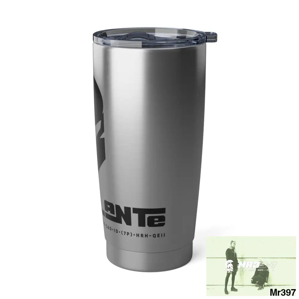 A1 Vigilante Sparta Vagabond 20oz Tumbler 20oz / Silver Mug