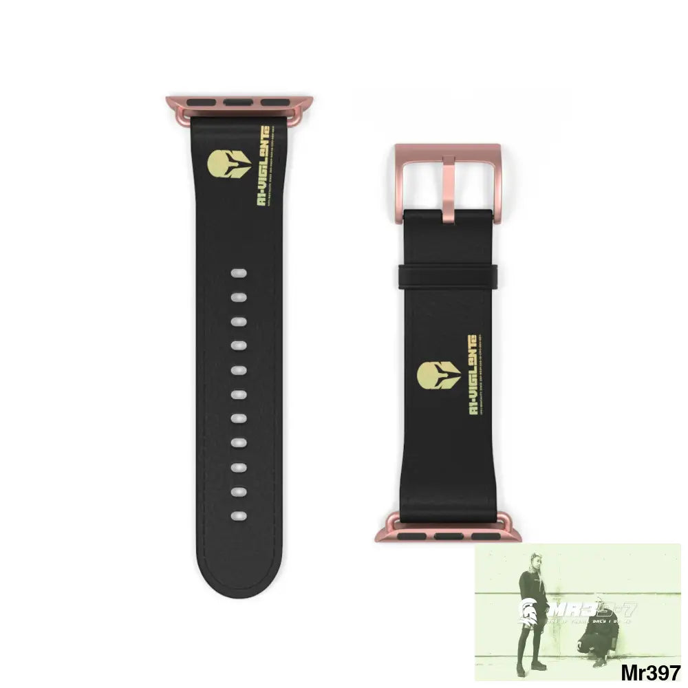 A1-Vigilante Sparta Watch Band 38 - 41 mm / Rose Gold Matte Accessories