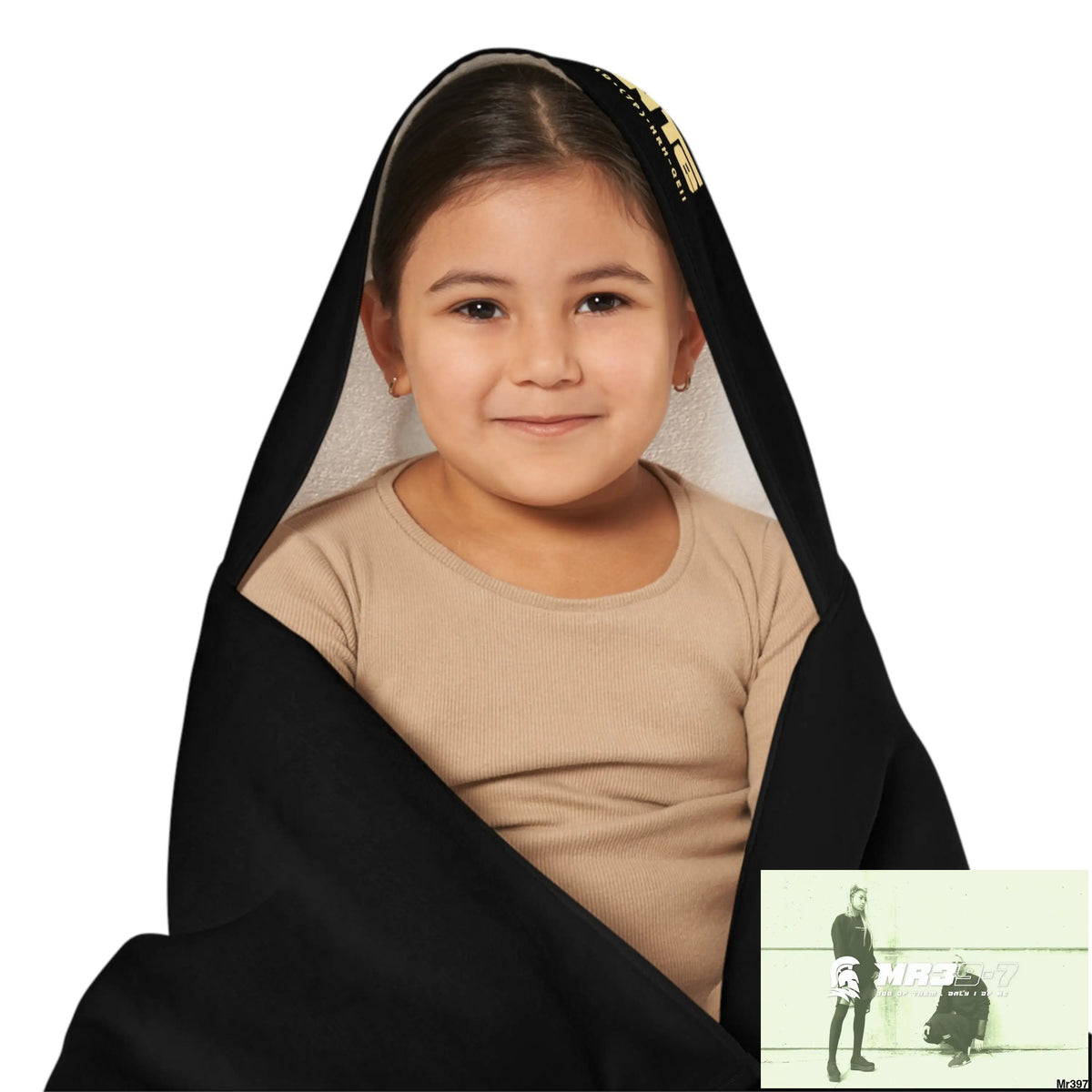 A1-Vigilante • Sparta Youth Hooded Towel 24’’ × 48’’ All Over Prints