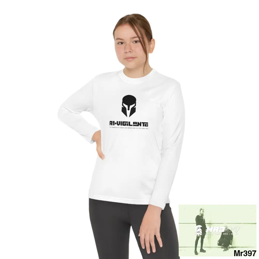 A1-Vigilante Sparta Youth Long Sleeve Competitor Tee Kids clothes
