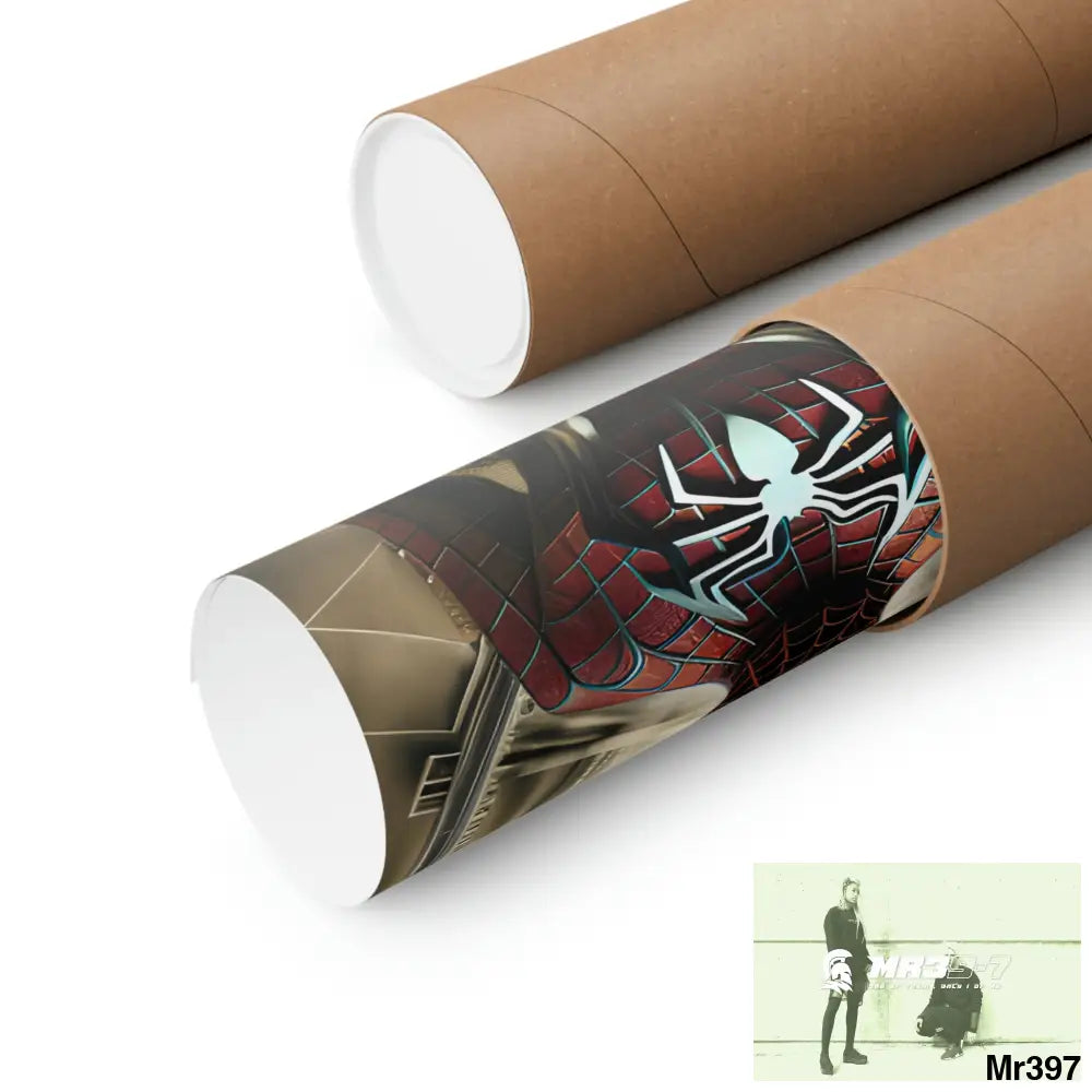 A1-Vigilante Steampunk SpiderMan Graphic Matte Vertical Posters Poster